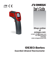 Thumbnail of document Manual - OS-303-121 -32 to 530°C, 12:1 Essential Infrared Thermometer